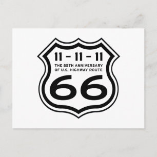 Route 66 Jubileum Briefkaart