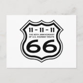 Route 66 Jubileum Briefkaart (Voorkant)