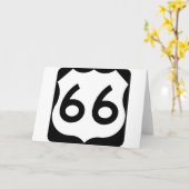 Route 66 kaart (Gele Bloem)