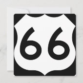Route 66 kaart (Voorkant)