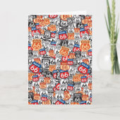 Route 66 kaart (Voorkant)