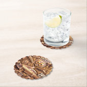 Route 66 kartonnen onderzetters (Insitu)