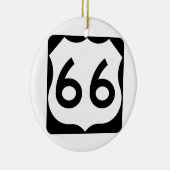 Route 66 keramisch ornament (Rechts)