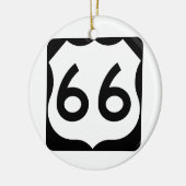 Route 66 keramisch ornament (Links)