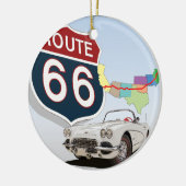 Route 66 keramisch ornament (Links)