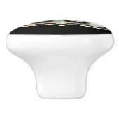 Route 66 Keramische Knob Knop (Zijkant)