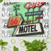 ROUTE 66 Keuken-, bast- of badTOWELS 2 Theedoek (Gevouwen)