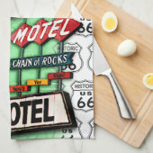 ROUTE 66 Keuken-, bast- of badTOWELS 2 Theedoek (Quarter Fold)