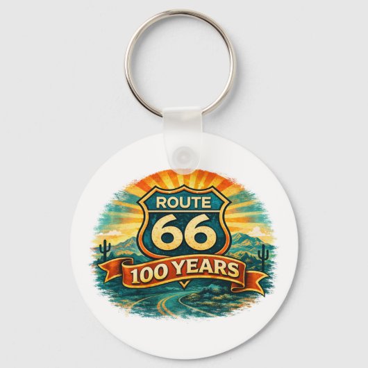 Route 66 Keychain (Voorkant)