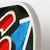 "Route 66 Kicks" Pickleball Paddle (Links Detail)