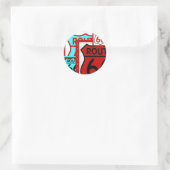 Route 66 Kingman Arizona Ronde Sticker (Tas)