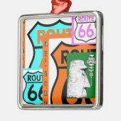 Route 66 Kingman Giganticus Headicus AZ Metalen Ornament (Links)