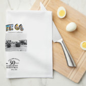 Route 66 Kitchen Tea Towel Theedoek (Quarter Fold)