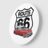 Route 66 Klassieke Auto Grote Klok (Hoek)