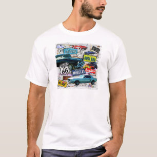 Route 66 - Klassieke MANNEN LICHTE T - SHIRTS