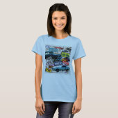Route 66 - Klassieke T - SHIRTS MET WOMENS LICHT (Voorkant volledig)