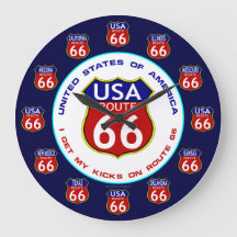 Route 66 Klok