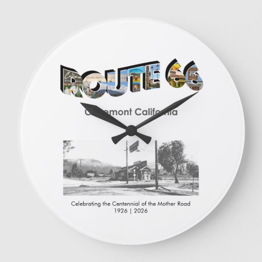 Route 66 Klok (Voorkant)