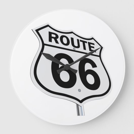 Route 66 klok. grote klok (Voorkant)