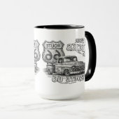 Route 66 koffiekop mok (Voorkant rechts)