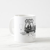 ROUTE 66 KOFFIEMOK (Voorkant links)