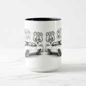 Route 66 koffiemok mok (Midden)
