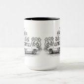 Route 66 koffiemok mok (Midden)