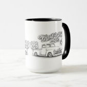 Route 66 koffiemok mok (Voorkant rechts)