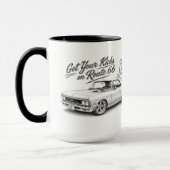 Route 66 koffiemok mok (Links)