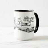 Route 66 koffiemok mok (Voorkant rechts)