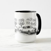 Route 66 koffiemok mok (Voorkant rechts)
