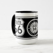 Route 66 KoffieMok Mok (Voorkant links)