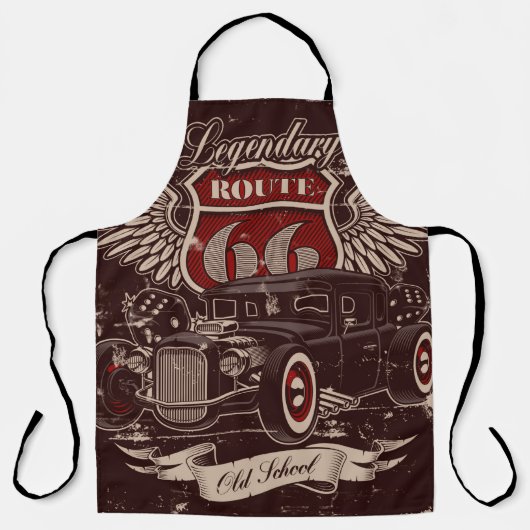 Route 66 Koken Schort (Voorkant)