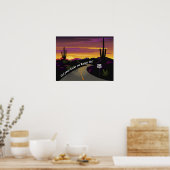 Route 66 krijgt Uw Poster van de Kicks (Keuken)