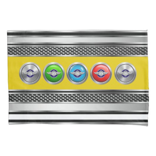 Route 66 kussensloop (Voorkant)