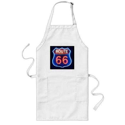 Route 66 lange schort (Voorkant)