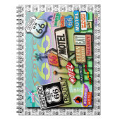 Route 66 Laptop Notitieboek (Voorkant)
