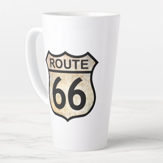 Route 66 latte mok (Linkerhoek)