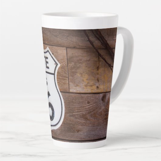 Route 66 latte mok (Rechterhoek)
