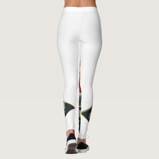 "ROUTE 66 LEGGINGS" LEGGINGS (Achterkant)