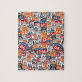 Route 66 legpuzzel (Verticaal)