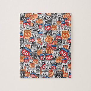 Route 66 legpuzzel