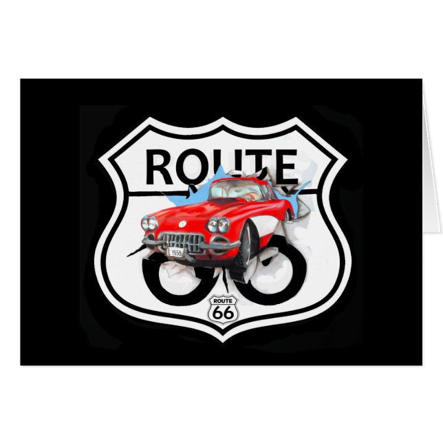 Route 66 life style  love the freedom (Voorkant Horizontaal)