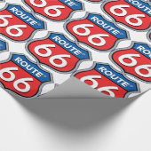 Route 66 Logo Cadeaupapier (Hoek)