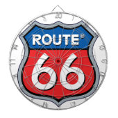 Route 66 Logo Dartbord (Voorkant)