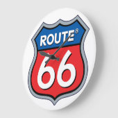 Route 66 Logo Grote Klok (Hoek)