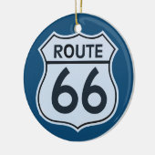 Route 66 Logo Ornament (Links)