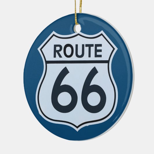 Route 66 Logo Ornament (Links)