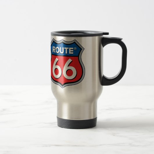 Route 66 Logo Reisbeker (Rechts)