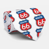 Route 66 Logo Stropdas (Opgerold)